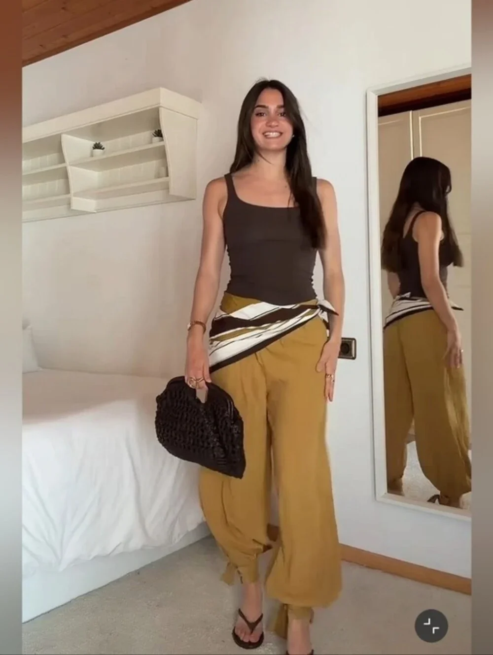 Zara cuffed balloon pants size XS